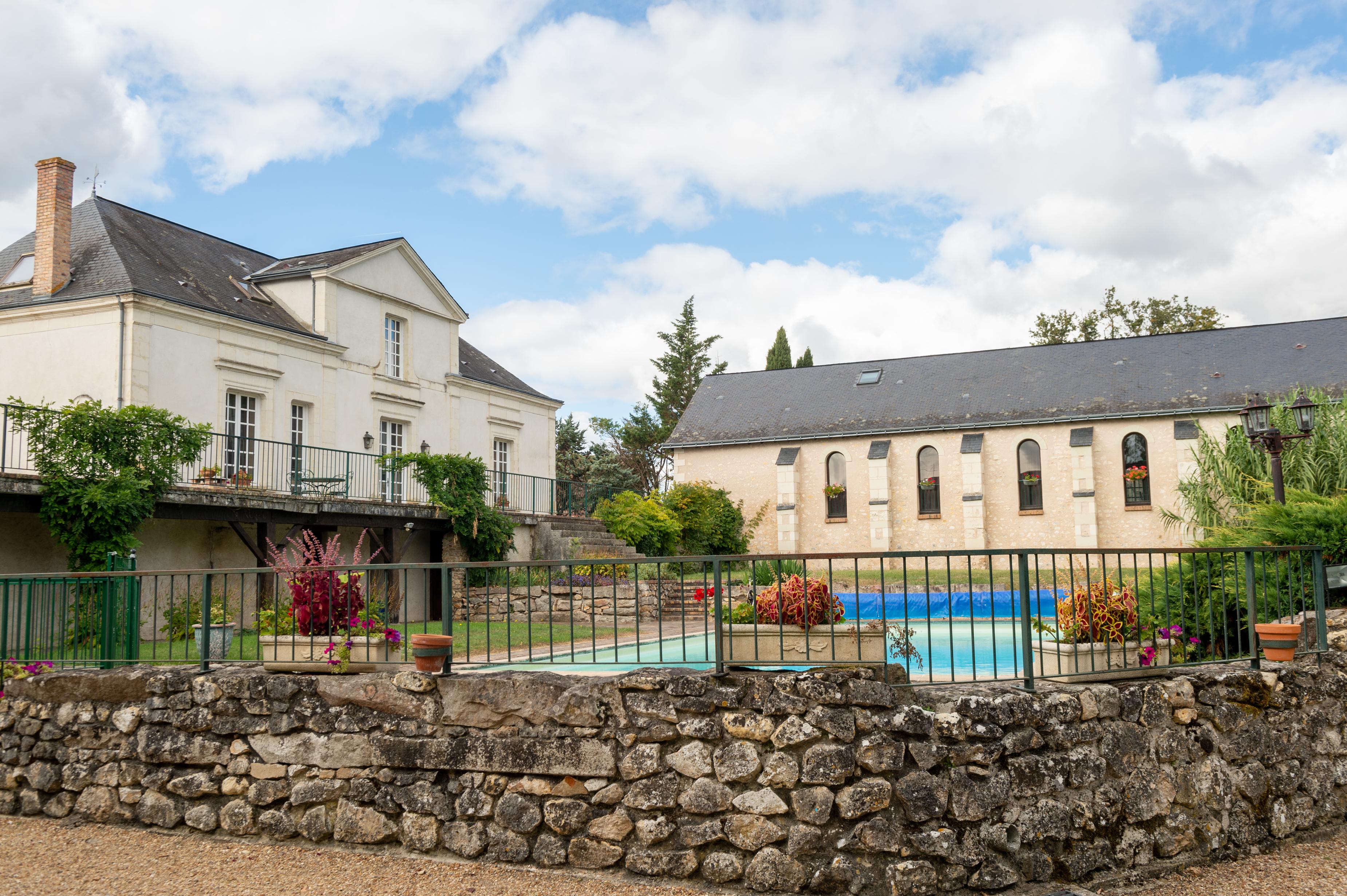 Отель Domaine De La Courbe Le Lude Экстерьер фото