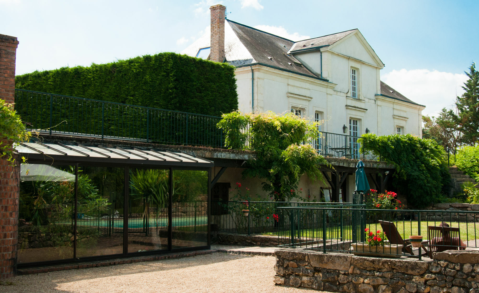 Отель Domaine De La Courbe Le Lude Экстерьер фото
