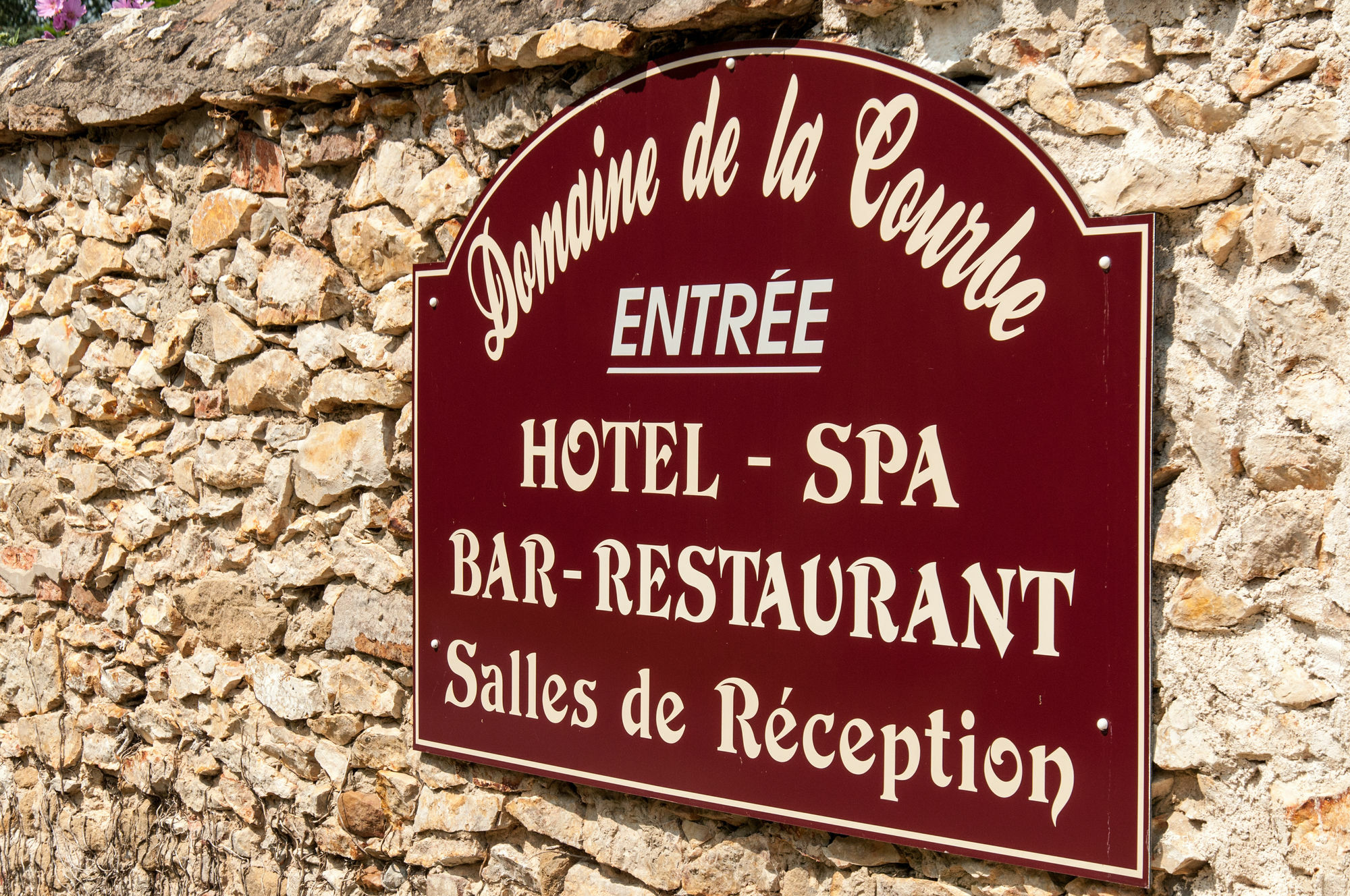 Отель Domaine De La Courbe Le Lude Экстерьер фото